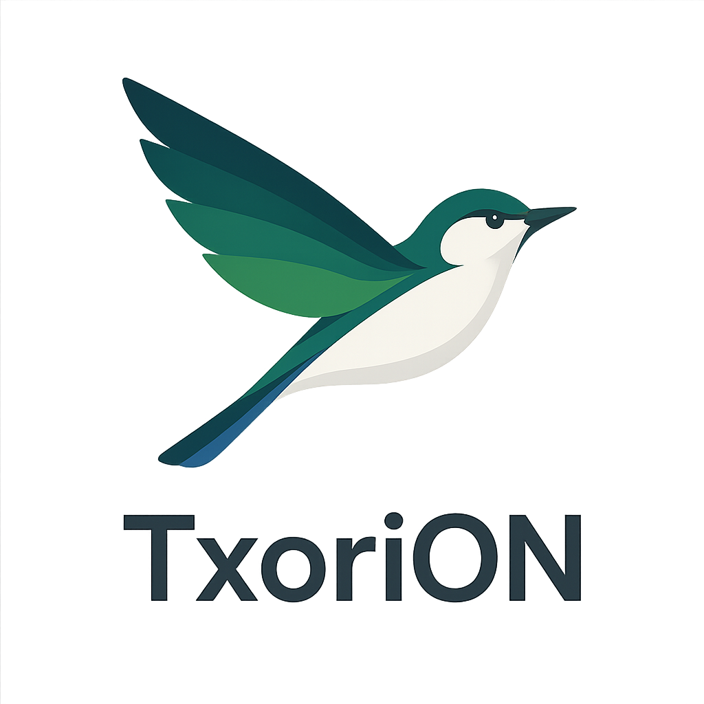 Captura de la app TxoriON mostrando agenda de eventos en Vitoria-Gasteiz